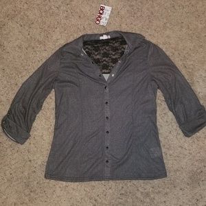 NWT Cute Gray Top!